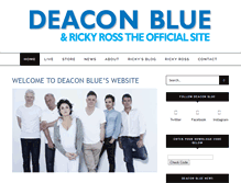 Tablet Screenshot of deaconblue.com